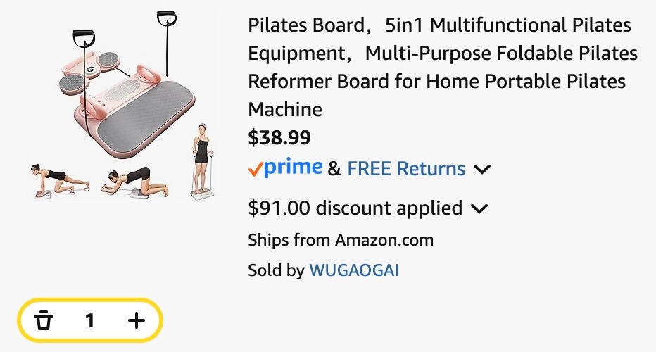 pilates board