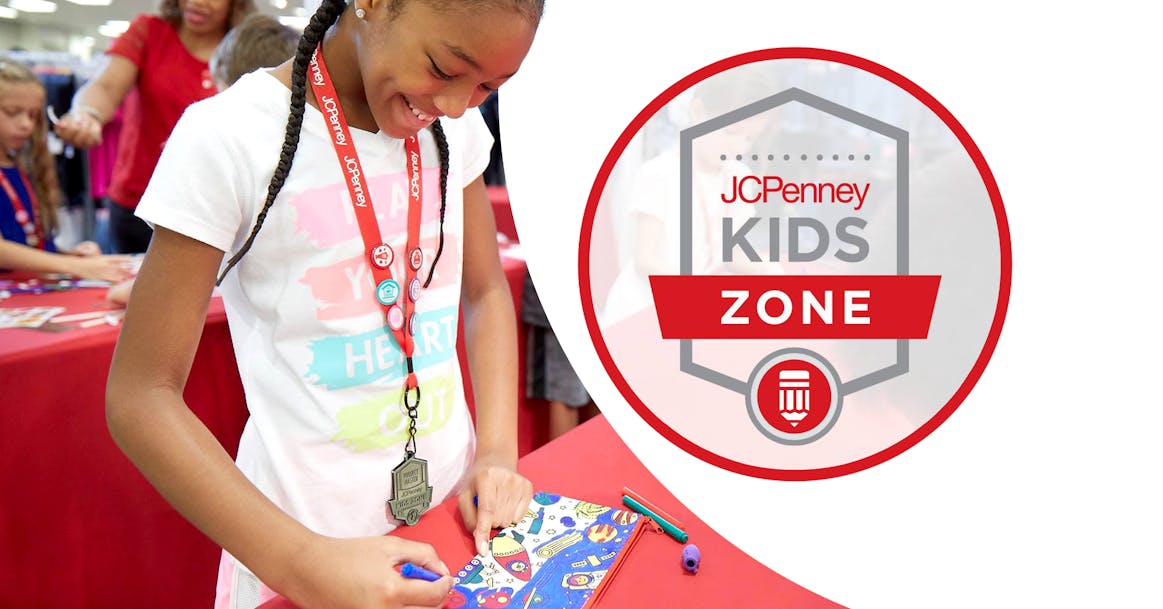 Free JCPenney Kids Zone Event on July 8,2023 — Summer Tote Bag! The