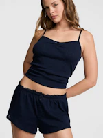 PINK Pointelle Pajama Shorts