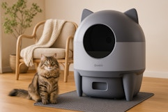 It's Back: $400 Self-Cleaning Litter Box Drops to $164.99 on Amazon card image