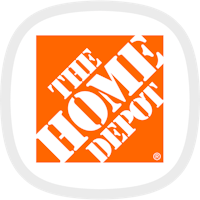 Squircle shaped image of Home Depot themed commercial photography