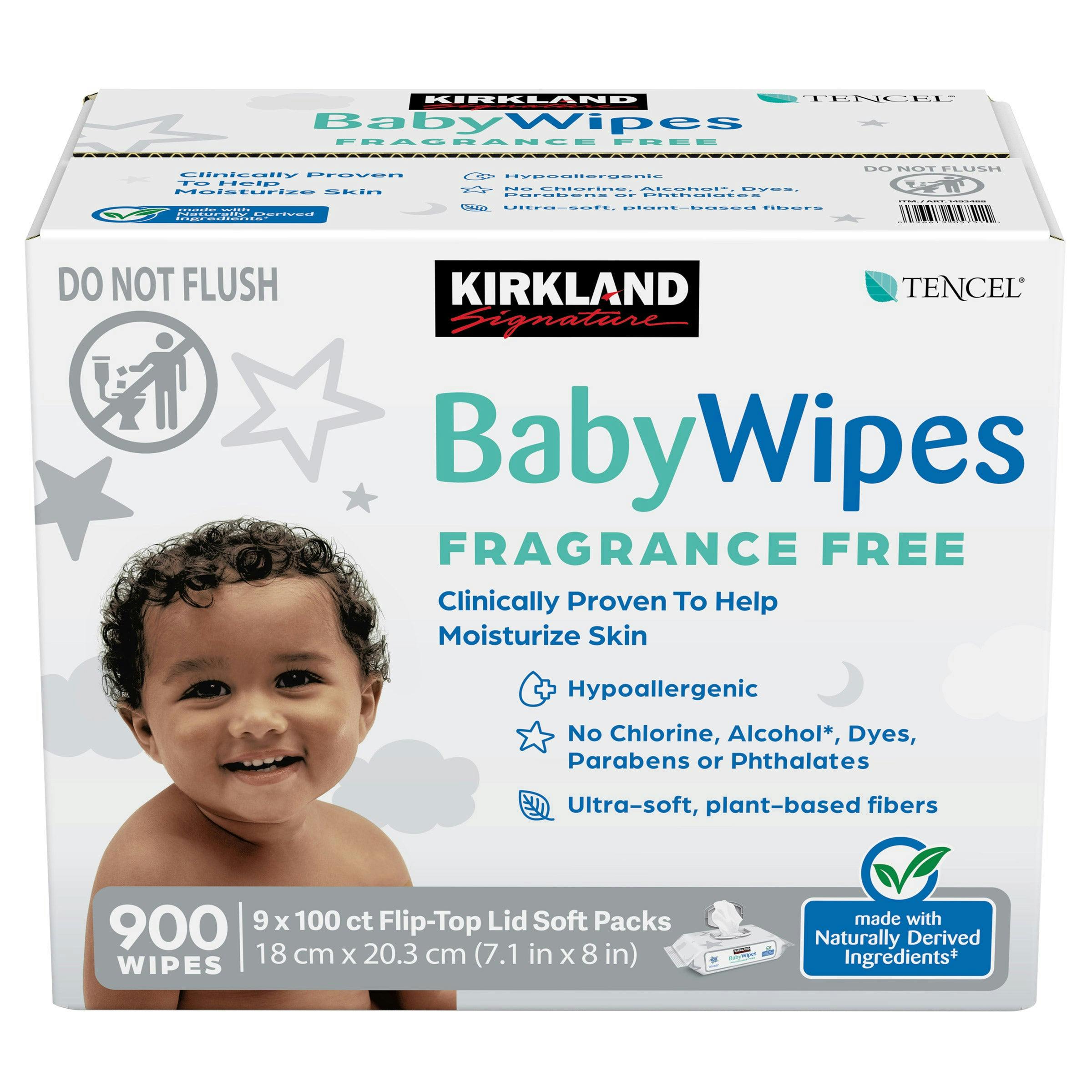 Kirkland Signature Baby Wipes Box