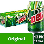 Mountain Dew Soda 12-Pack