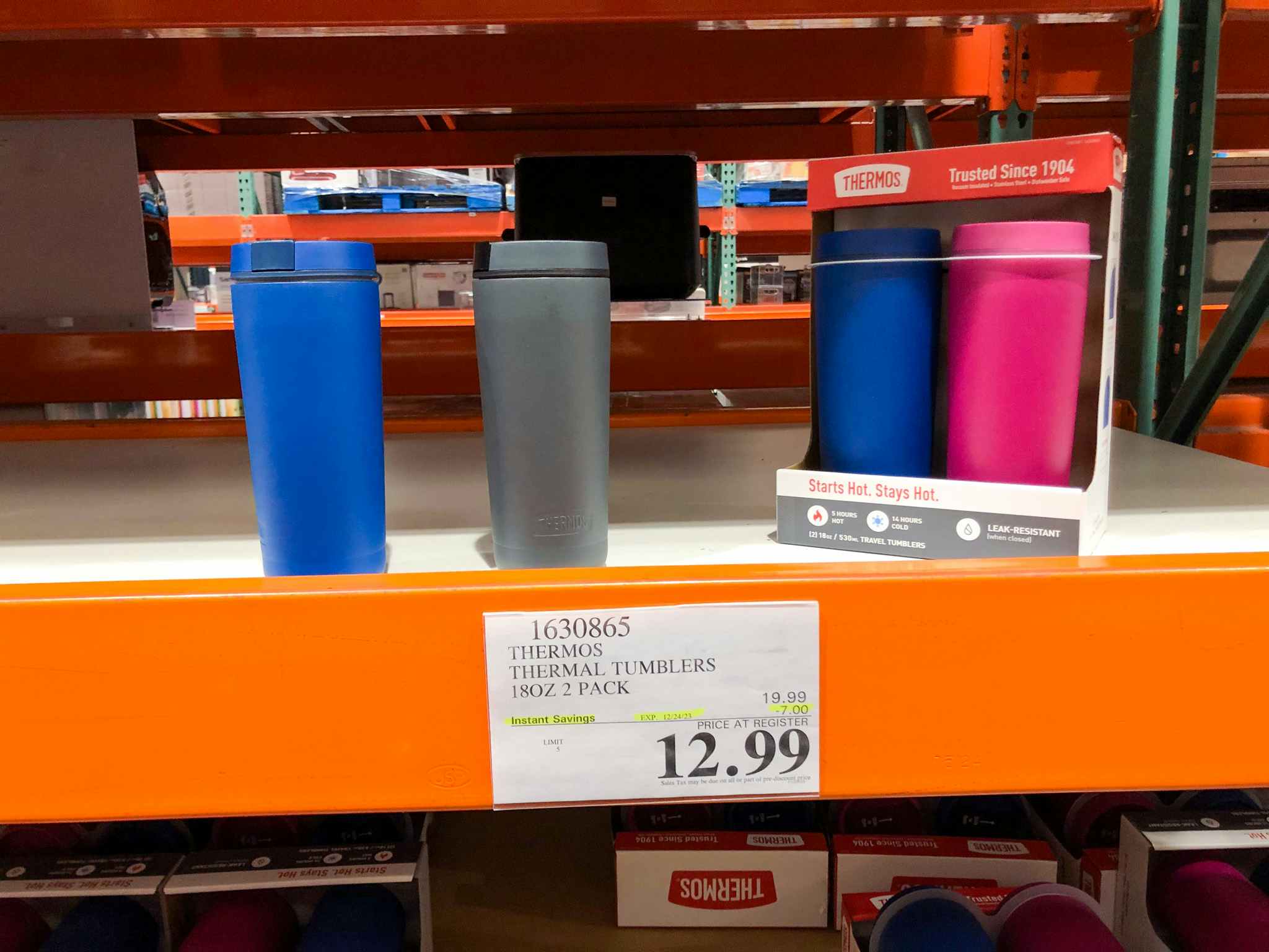costco thermos 2 pack thermal tumblers