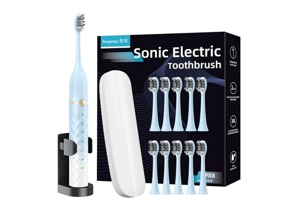 Sonic Electric Toothbrush Set