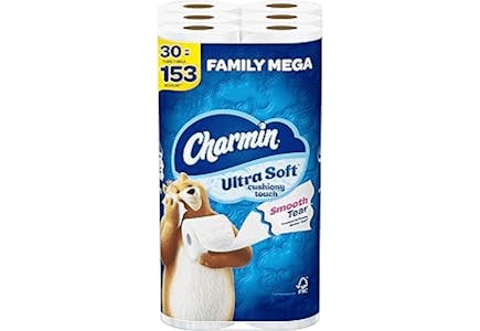 2 Charmin Toilet Paper Packs