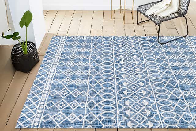 Shop for Indoor/Outdoor Area Rugs at Lowe’s and Save Up to 58% card image