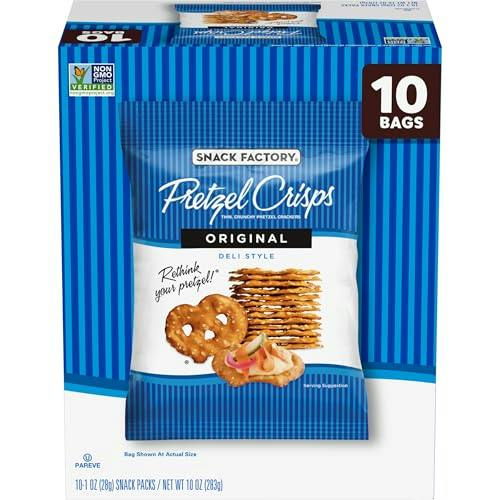 Snack Factory Pretzel Crisps 10-Pack