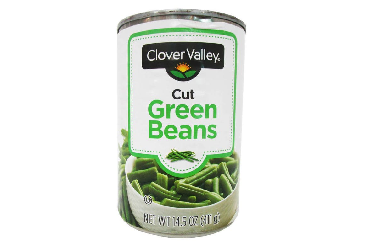 2 Clover Valley Canned Green Beans