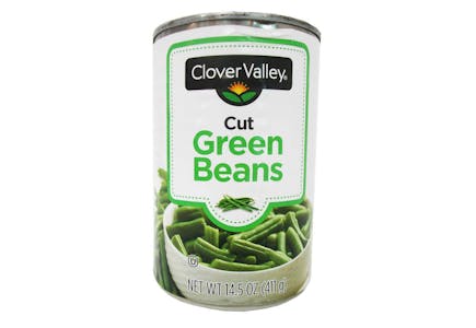 2 Clover Valley Canned Green Beans