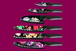 Ending Soon: Pay $12 for a New Kitchen Knife Set at Walmart (89% Off) card image
