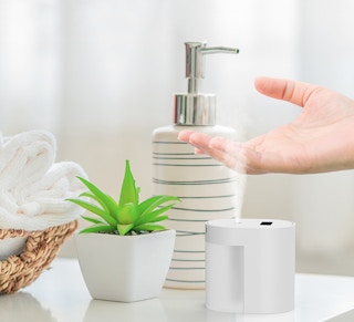 Automatic Touch-Free Alcohol Sanitizer Spray Dispenser