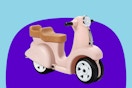 Pink Step2 Toddler Scooter (stock image)