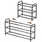 3-Tier Expandable Shoe Rack