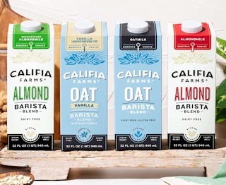 Califia farms almond milk cartons