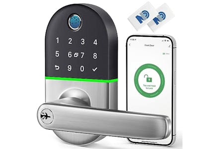 Smart Keypad Door Lock With Handle