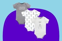 Baby Onesie 3-Pack, Now Just $4.53 at Walmart (Reg. $13) card image