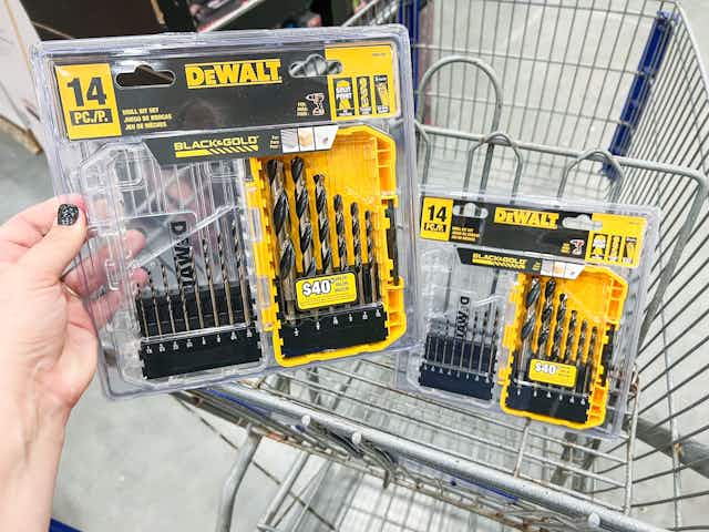 Dewalt Drill Bit 14-Piece Set Drops to $9.98 for Amazon Prime Day card image
