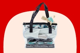 Foot Spa Gift Set With Slippers and Tote, Now $7.47 at Walmart (Reg. $15) card image
