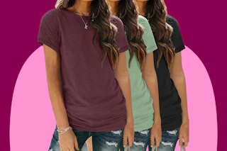 Women's Short-Sleeve T-Shirts 3-Pack B0CNTFGYC6