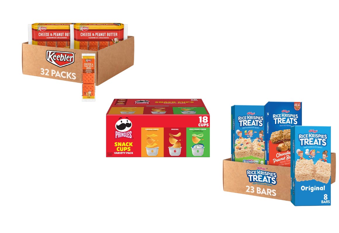 3 Lunch Box Snack Packs