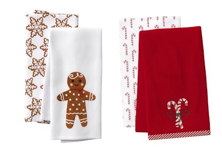 Wondershop Christmas Tea Towel Set