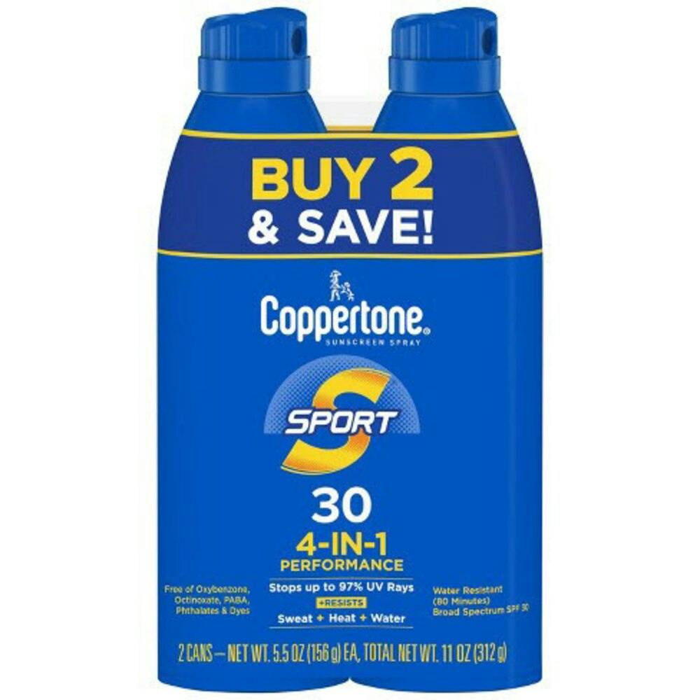 Coppertone Sunscreen Spray 2-Pack