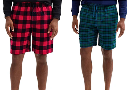St. John's Bay Men's Pajama Shorts