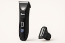 body hair trimer on white background