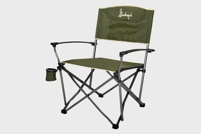 Quad Folding Director’s Chair, Now Only $15 at Walmart (Reg. $40) card image