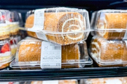 members mark pumpkin roll on store shelf