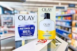 Olay Moisturizers, as Low as $5.49 Each at Walgreens card image