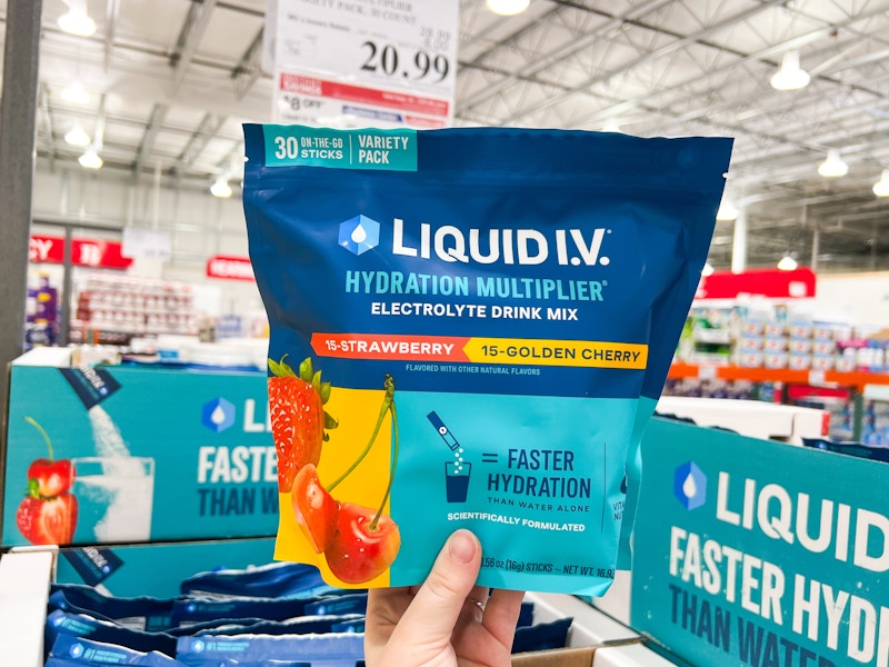 costco Liquid IV Hydration Multiplier handheld near price