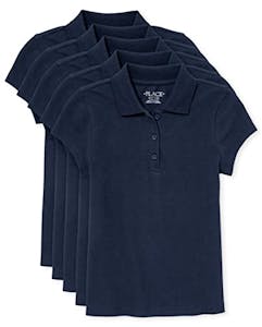 The Children's Place Girls' Polo 5-Pack
