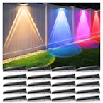Solar Fence Lights 20-Pack