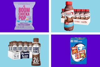 snack deals on a background