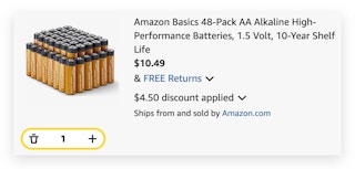 Amazon Basics batteries