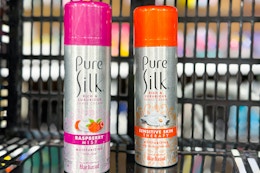 Pure Silk Shave Cream, Only $0.69 at Kroger card image