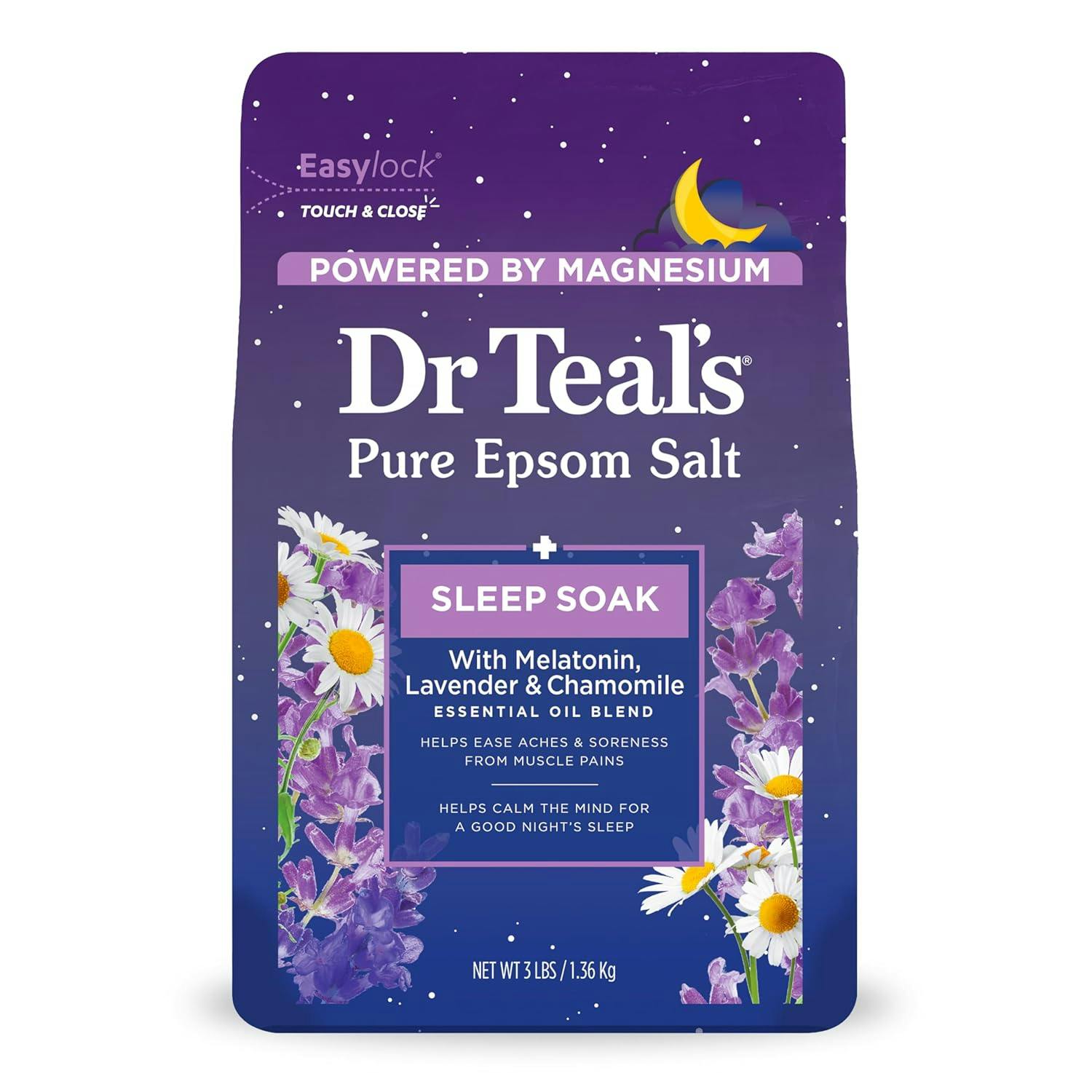 4 Dr Teal's Epsom Salt Bags