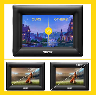 AliExpress Projector Screen 24 Foot