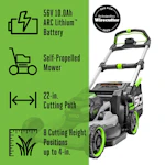 Self-Propelled Battery Mower