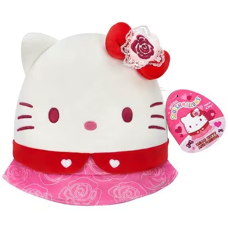 Squishmallows Valentine Hello Kitty