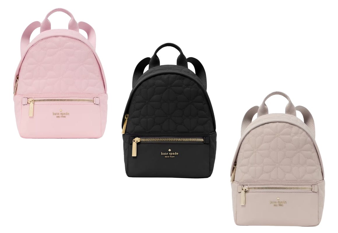 Kate Spade Quilted Backpack