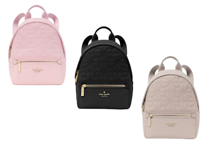 Kate Spade Quilted Backpack