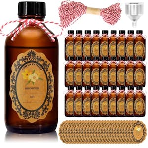 Amber Glass Bottle 27-Pack