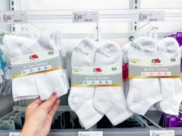 Save on Fruit of the Loom Women’s Socks at Target — Prices Start at $4.55 card image