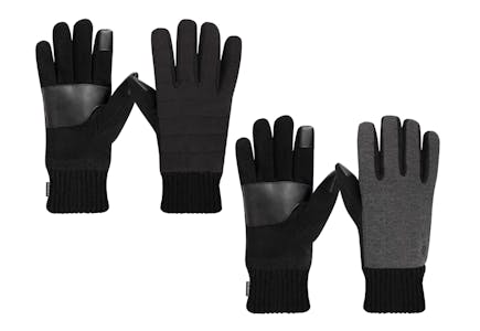 Isotoner Men's Gloves
