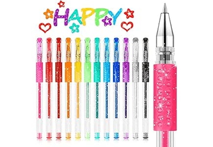 Scented Glitter Gel Pens
