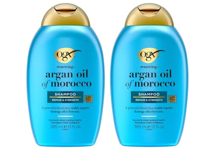 2 OGX Shampoos