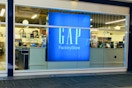 A woman shopping in a GAP store